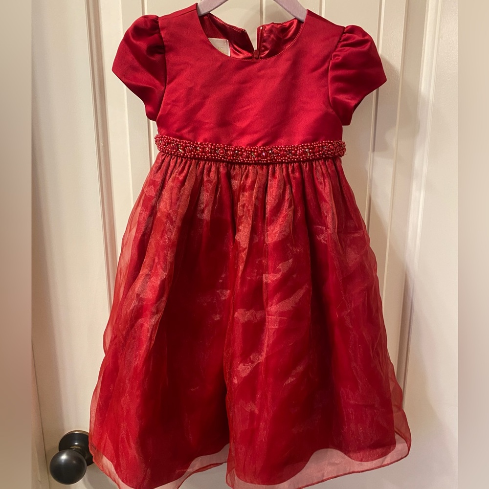 Cinderella red dress I christmas Dress I formal dress for toddler
